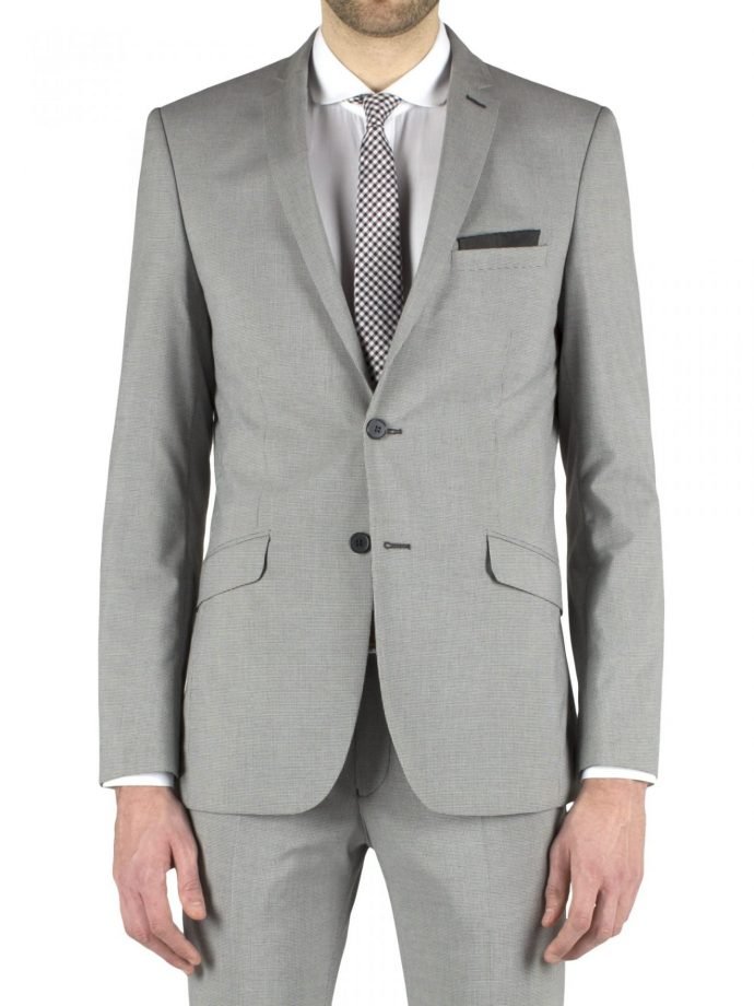 Limehaus Grey Puppytooth Slim Fit Suit Jacket 36r Grey loving the sales