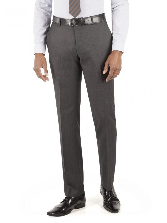Racing Green Charcoal Micro Tailored Fit Suit Trouser 40l Charcoal loving the sales