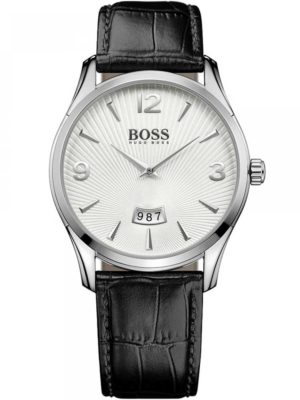 Boss Mens Commander Black Leather Strap Watch 1513449 loving the sales
