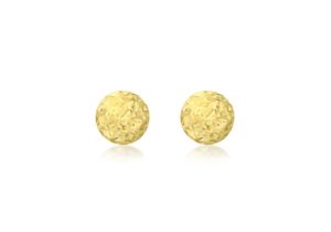 9ct Gold 4mm Faceted Ball Stud Earrings 1.55.8009 loving the sales