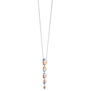 Fiorelli Ladies Two Tone Hammered Oval Pendant P4397 loving the sales
