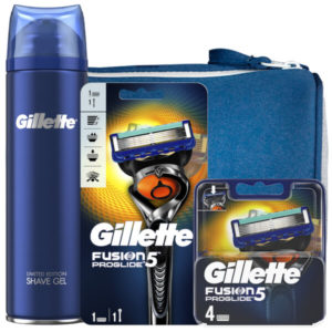 Gillette Fusion5 Proglide Shaving Kit With Wash Bag loving the sales