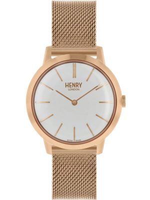 Henry London Ladies Iconic Rose Gold Watch Hl34-M-0230 loving the sales