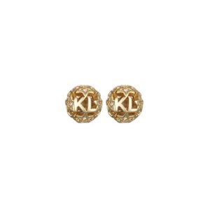 Karl Lagerfeld Gold Karl Star Ball Earring loving the sales