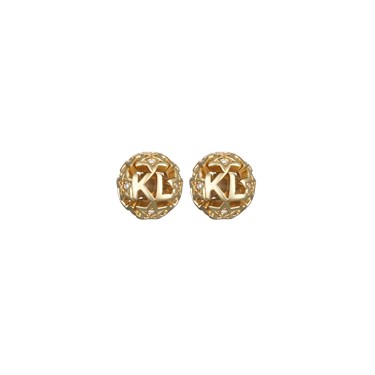 Karl Lagerfeld Gold Karl Star Ball Earring loving the sales