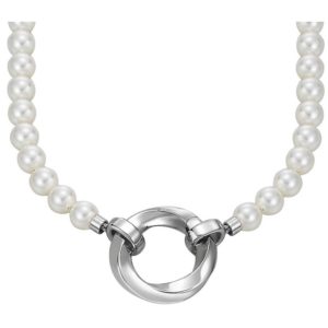 Silver Simulated Pearl And Ring Necklet Lnl92247a800 loving the sales
