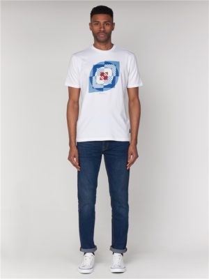 Square Target T-Shirt White | Ben Sherman - Small loving the sales