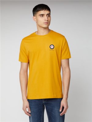 Bright Yellow Emblem Mod Target Tee | Ben Sherman | Est 1963 - Xs loving the sales