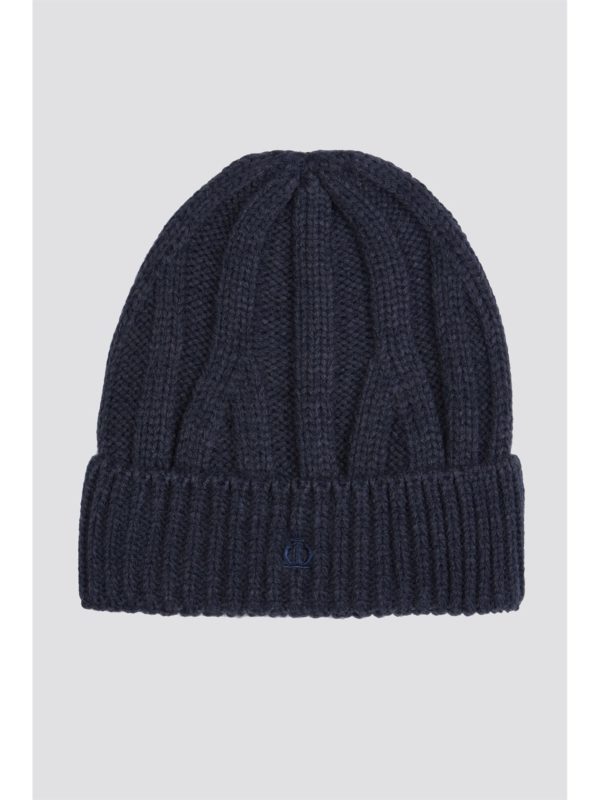 Jeff Banks Navy Cable Knit Beanie 0 Navy loving the sales