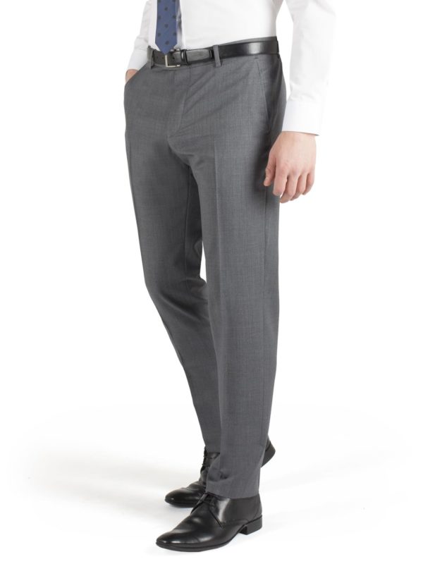Limehaus Mid Grey Slim Fit Suit Trouser 28r Mid Grey loving the sales