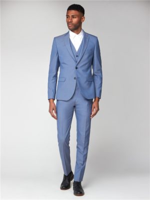 Smoke Blue Tonic Camden Three Piece Suit | Ben Sherman loving the sales