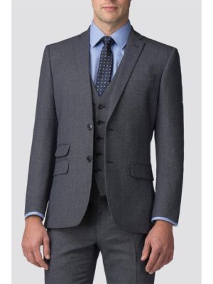 The Collection Grey Jaspe Effect Tailored Fit Suit Jacket 38r Grey loving the sales