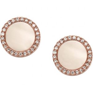 Ladies Fossil Pvd Rose Plating Fashion Earrings loving the sales