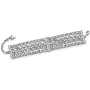 Ladies Guess Chain Waterfall Silver Bracelet loving the sales