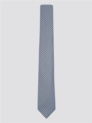 Men's Blue Silk Dogtooth Tie | Ben Sherman | Est 1963 - One Size loving the sales