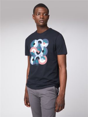 Men's Grey Stacked Mod Target T-Shirt | Ben Sherman | Est 1963 - Xs loving the sales