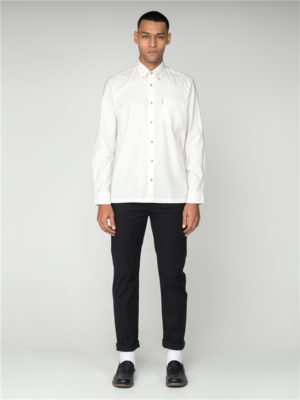Men's Long Sleeved Plain Marl Shirt | Ben Sherman | Est 1963 - Small loving the sales