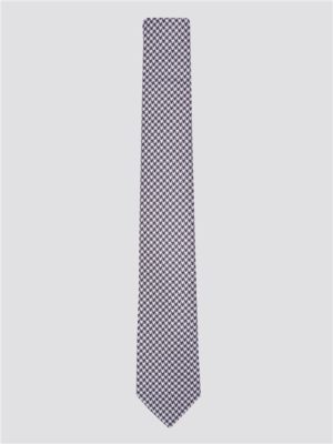 Men's Pink Silk Dogtooth Tie | Ben Sherman | Est 1963 - One Size loving the sales