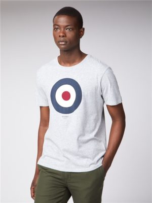 Oxford Grey Marl Target T-Shirt | Ben Sherman | Est 1963 - Small loving the sales