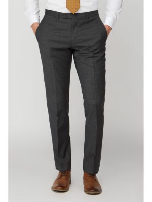 Racing Green Charcoal Caramel Check Tailored Trouser 34s Charcoal loving the sales