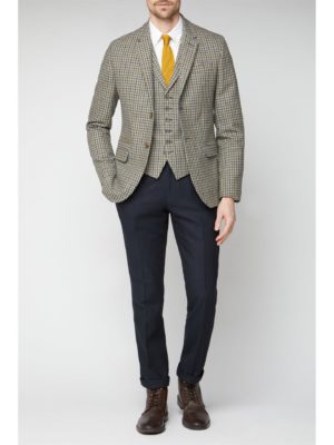 Racing Green Grey Blue Micro Check Tailored Jacket 38r Grey loving the sales