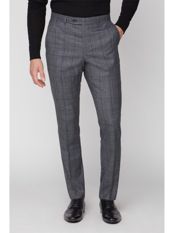Stvdio Grey With Airforce Check Ivy League Trouser 36l Grey loving the sales