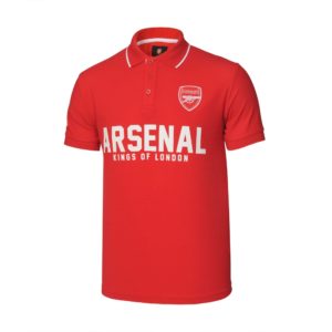 Arsenal Kings Of London Red Polo Shirt L