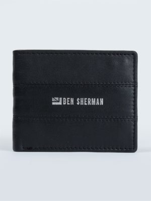 Ben Sherman Harris Leather Wallet 0 Black loving the sales