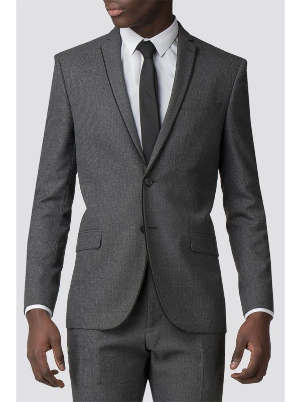 Charcoal Razor Edge Slim Fit Suit Jacket 38l Charcoal loving the sales