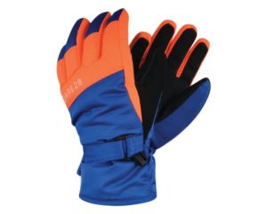 Dare 2b - Boys' Mischievous Ski Gloves Oxford Blue Vibrant Orange loving the sales