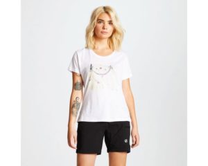 Dare 2b - Women's Emote Graphic Print T-Shirt White loving the sales