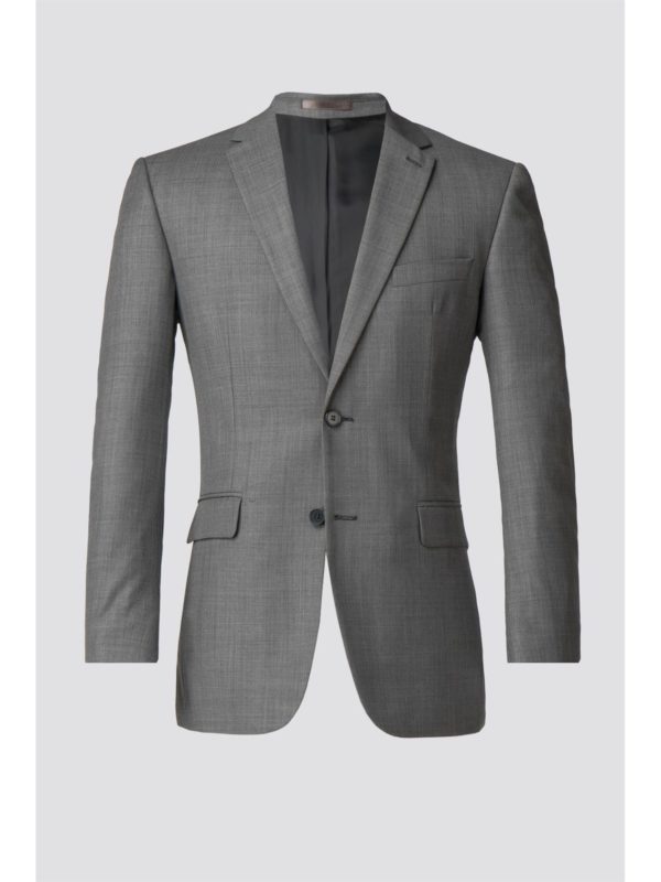 Karl Jackson Grey Pick And Pick Suit Jacket 36l Grey loving the sales