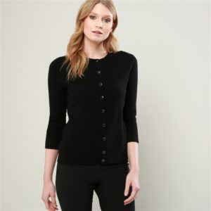 Magee 1866 Black Beatrice Tailored Fit Cardigan loving the sales