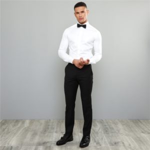 Magee 1866 Black Plain Front Tailored Fit Dinner Suit Trousers loving the sales