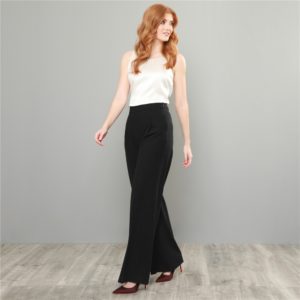 Magee 1866 Black Willow Wide Leg Trousers loving the sales