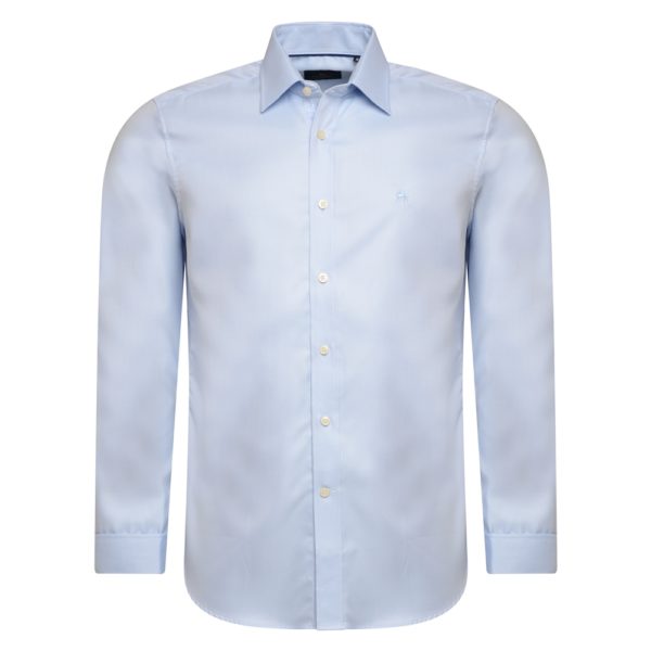 Magee 1866 Blue Double Cuff Formal Classic Fit Shirt loving the sales