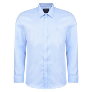 Magee 1866 Blue Formal Double Cuff Tailored Fit Shirt loving the sales