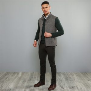 Magee 1866 Dark Grey Callan Washed Tailored Fit Trousers loving the sales