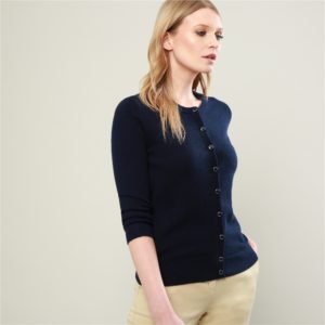 Magee 1866 Navy Beatrice Tailored Fit Cardigan loving the sales