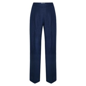 Magee 1866 Navy Willow Irish Linen Trousers loving the sales