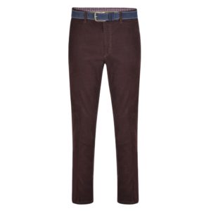 Magee 1866 Plum Dungloe Needle Cord Classic Fit Trousers loving the sales