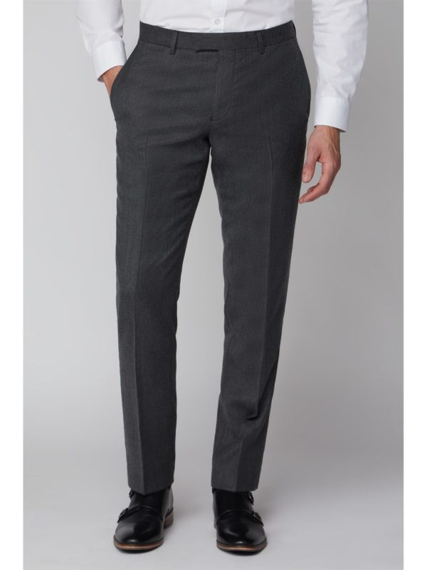 Racing Green Light Grey Texture Suit Trouser 32r Grey loving the sales
