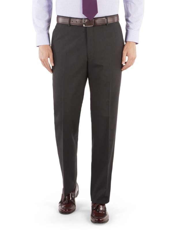 Scott  Taylor Charcoal Premium Suit Trouser 40r Charcoal loving the sales