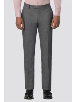 Smoked Grey Jaspe Slim Fit Trousers 36l Grey loving the sales