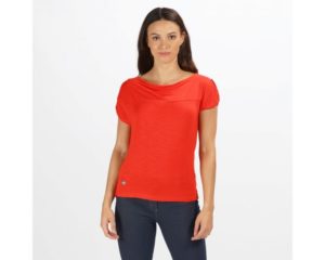 Women's Freesia Casual Top Fiery Red loving the sales