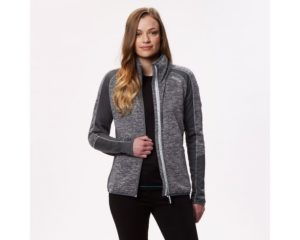 Women's Laney V Knit Effect Fleece Seal Grey loving the sales