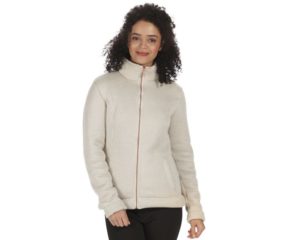 Women's Raneisha Knit Effect Bonded Fleece Light Vanilla loving the sales