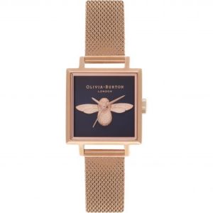 3d Bee Rose Gold Mesh  Watch loving the sales