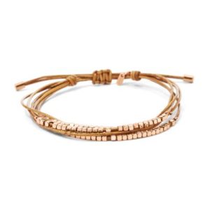 Ladies Fossil Gold Plated Bracelet loving the sales