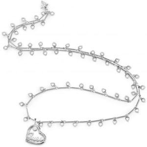 Ladies Guess Princess Silver Necklace loving the sales